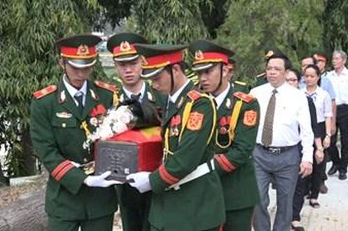 Khánh Hòa tổ chức lễ truy điệu và an táng liệt sĩ Nguyễn Khắc Tâm