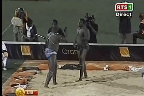 Tỷ thí kiểu 'mèo cào', 2 võ sĩ khiến khán giả đứng hình