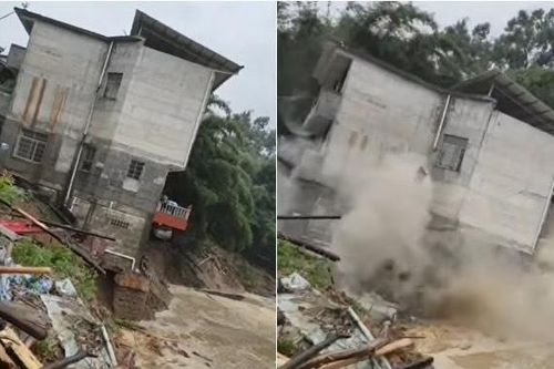 Những video lột tả cảnh lũ lụt kinh hoàng ở Trung Quốc