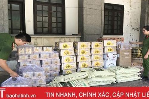 Liên tiếp phát hiện 3 vụ vận chuyển hàng lậu qua địa bàn Hà Tĩnh