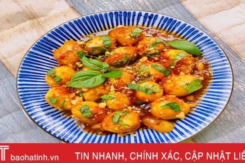 Cách làm trứng cút rim me chua ngọt, đậm đà