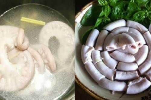 Luộc lòng heo mà cho thêm 2 thứ này vào đảm bảo giòn, ngon sần sật, trắng mà không bị đắng