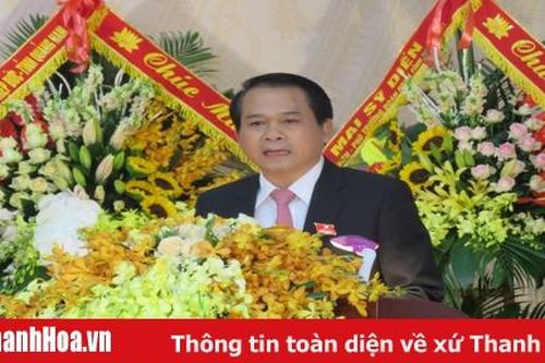Đồng chí Nguyễn Văn Hùng tái đắc cử Bí thư Huyện ủy Thọ Xuân, nhiệm kỳ 2020-2025