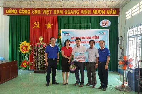 BIC chi trả hơn 521 triệu đồng quyền lợi bảo hiểm cho khách hàng vay vốn tại BIDV Đồng Tháp