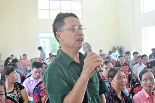 Đại biểu HĐND tỉnh tiếp xúc cử tri tại huyện Thanh Ba