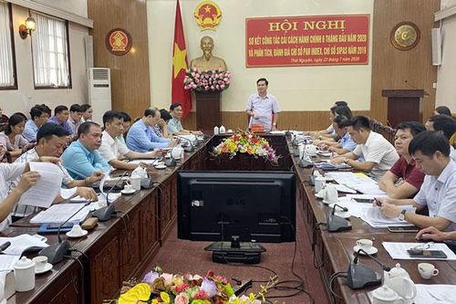 Thái Nguyên tăng 4 bậc Chỉ số cải cách hành chính
