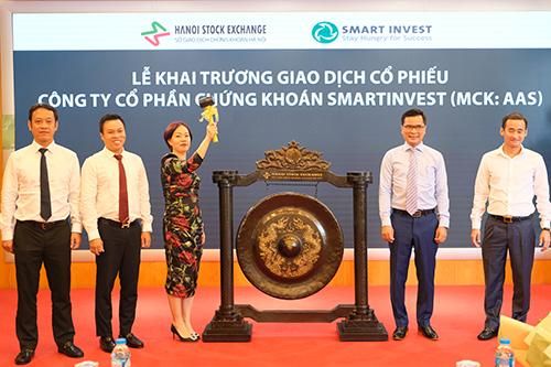 Cổ phiếu Chứng khoán SmartInvest chào sàn UPCoM
