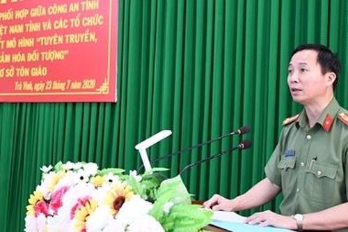 Công an Trà Vinh đẩy mạnh phong trào toàn dân bảo vệ an ninh Tổ quốc
