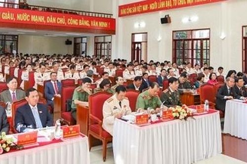 Khai mạc Đại hội đại biểu Đảng bộ Công an tỉnh Lâm Đồng