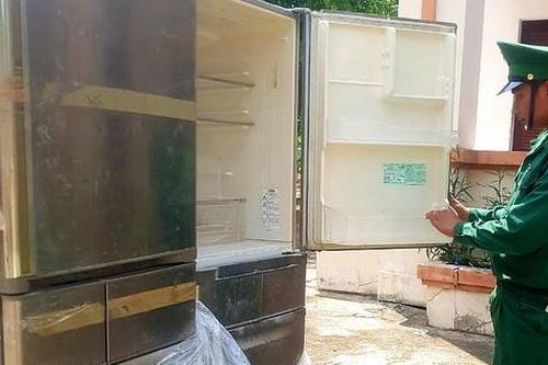 Biên phòng An Giang thu giữ lô hàng điện tử đã qua sử dụng nhập lậu qua biên giới