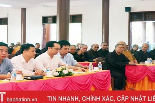 Nâng cao hiểu biết pháp luật về tôn giáo cho tăng ni, tu sỹ ở Hà Tĩnh