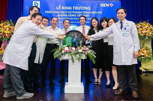 BIDV và Bệnh viện Gia Định triển khai thanh toán không dùng tiền mặt