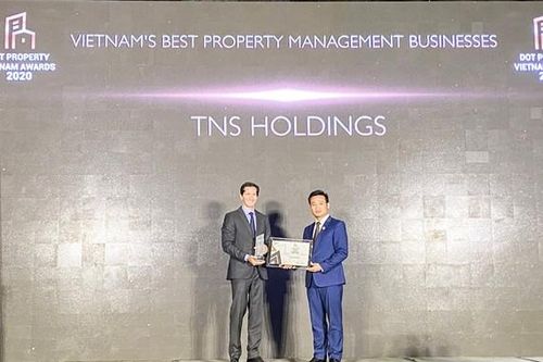 TNS Holdings nhận giải đơn vị quản lý dịch vụ BĐS tốt nhất