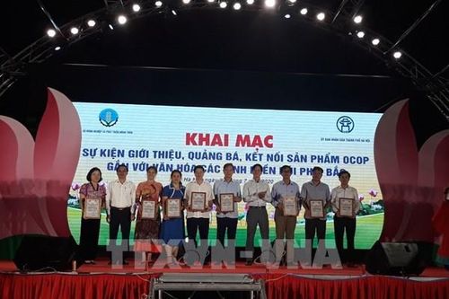 550 sản phẩm OCOP hội ngộ tại Thủ đô