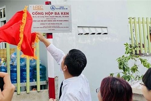 HREC khánh thành cống hộp Ba Ken tại huyện Nhà Bè