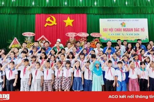 Đại hội cháu ngoan Bác Hồ huyện An Phú