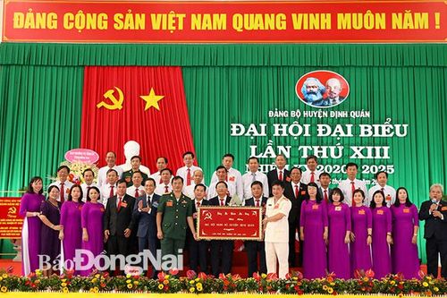 Đại hội Đảng bộ H.Định Quán lần thứ XIII thành công tốt đẹp
