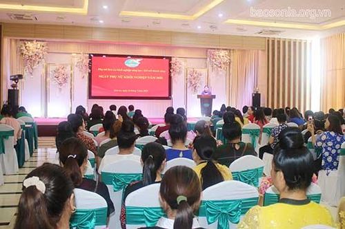 Hội LHPN tỉnh: 'Ngày phụ nữ khởi nghiệp năm 2020'