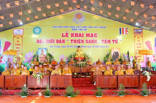 Sóc Trăng : Khai mạc Đại giới đàn Thiện Sanh - Tâm Từ