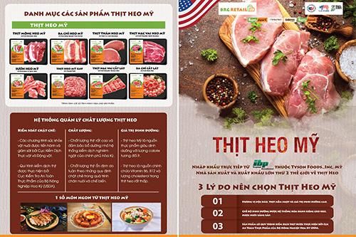 Chính thức triển khai 'Tuần lễ thịt heo Mỹ' tại 50 siêu thị, minimart