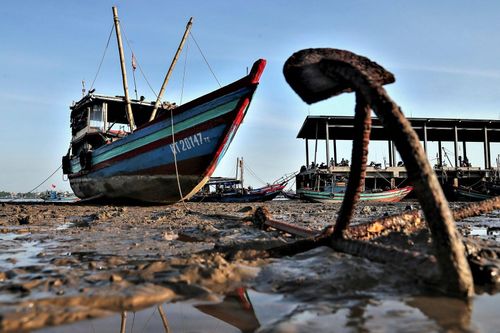 Tàu thuyền mắc cạn vì cảng trăm tỷ bồi lắng