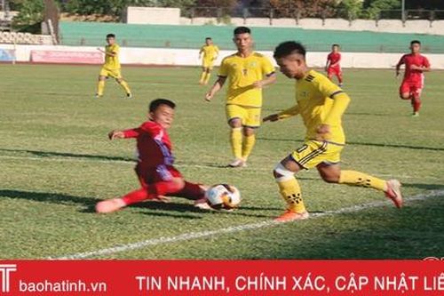 U15 Hà Tĩnh thua SLNA trong trận ra quân vòng loại Giải U15 Quốc gia