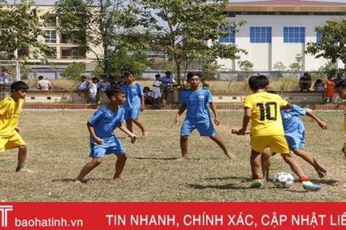 25 đội bóng đá nhí Hà Tĩnh tranh tài Cúp Quahaco mở rộng