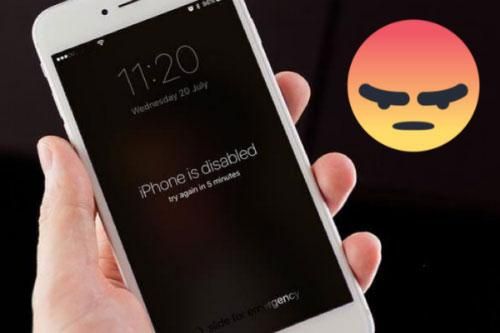 Thủ thuật khắc phục iPhone bị vô hiệu hóa nhanh trong nháy mắt