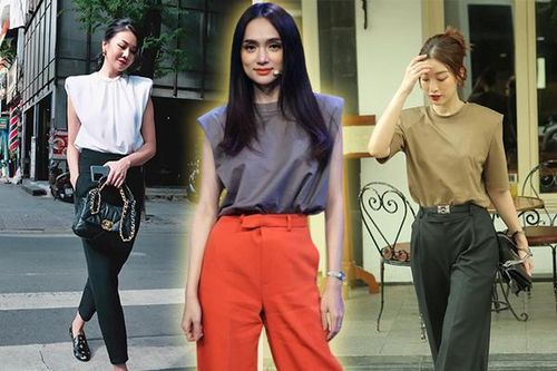 Hè này soái tỷ Vbiz đều mê mẩn áo độn vai, diện công sở hay lên phố đều sang chảnh