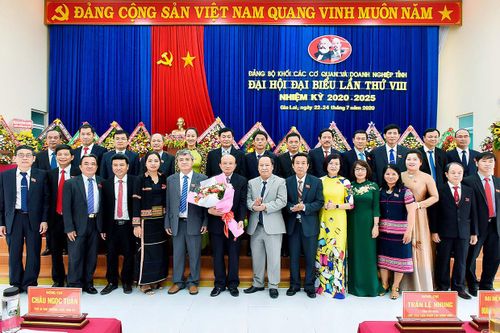 Bế mạc Đại hội đại biểu Đảng bộ Khối các Cơ quan và Doanh nghiệp tỉnh Gia Lai nhiệm kỳ 2020-2025