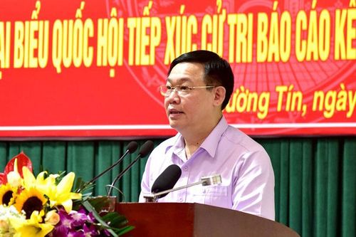 Bí thư Thành ủy Vương Đình Huệ chỉ đạo giải quyết 6 nhóm kiến nghị của huyện Thường Tín
