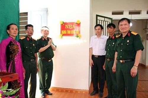 Những ngôi nhà 'Nghĩa tình đồng đội'