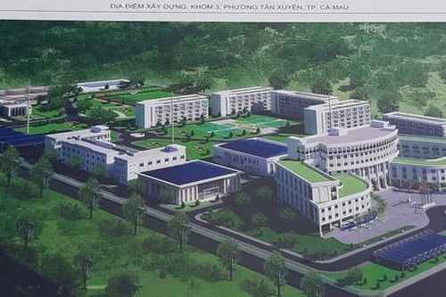 Trường Đại học Y Dược trên 1000 tỷ đồng sắp được xây dựng tại Cà Mau
