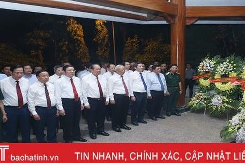 Lãnh đạo Đảng, Nhà nước dâng hương tại Khu di tích Ngã ba Đồng Lộc