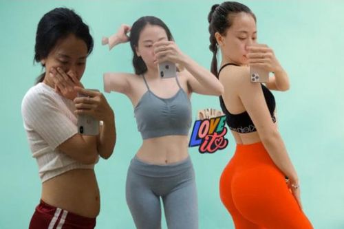 Mẹ 2 con đánh bay mỡ bụng xập xệ nhờ bài tập ai cũng làm được