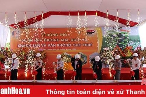 Động thổ dự án nhà thương mại, dịch vụ, khách sạn và văn phòng cho thuê tại TP Sầm Sơn