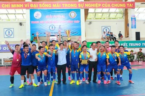 Bế mạc Giải Futsal tranh cúp Xổ số kiến thiết tỉnh Đồng Tháp năm 2020
