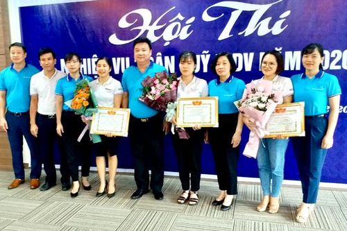 BIDV tổ chức Hội thi thực hành kiểm đếm, phân loại tiền