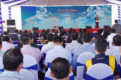 Khởi công nhà máy điện gió trên 5.200 tỷ đồng ở Bạc Liêu