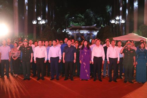 Nguyện xây dựng Thủ đô xứng đáng với sự hy sinh của các Anh hùng, liệt sĩ