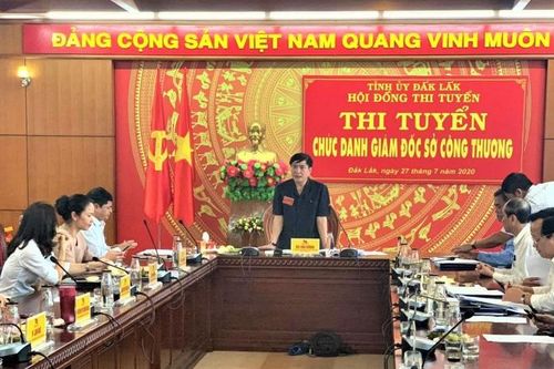 Phó Chủ tịch UBND TP Buôn Ma Thuột trúng tuyển chức danh Giám đốc Sở Công thương tỉnh Đắk Lắk