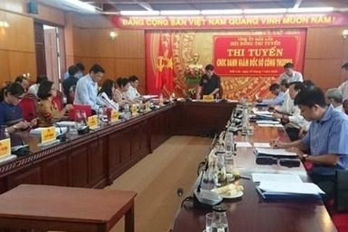 Thi tuyển công khai chức danh Giám đốc Sở Công thương tỉnh Đắk Lắk