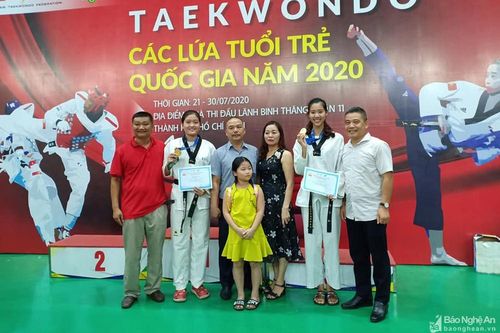 Taekwondo Nghệ An thắng lớn tại Giải Vô địch trẻ toàn quốc 2020