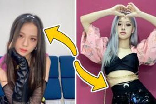 Mượn băng đô của Jisoo làm thắt lưng, Rosé (BLACKPINK) khoe eo con kiến