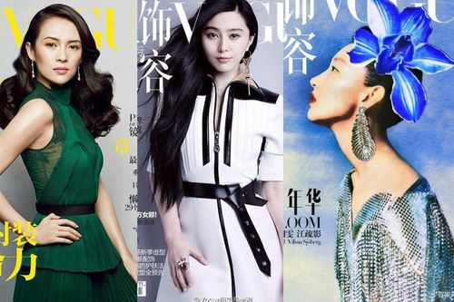 Chỉ có 14 nữ minh tinh Hoa ngữ xuất hiện trên trang bìa của tạp chí Vogue, Châu Đông Vũ là người trẻ nhất