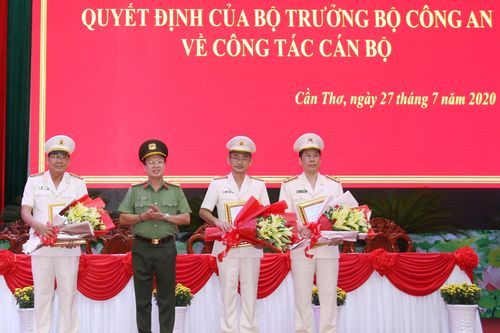 Ba tân Phó giám đốc Công an Cần Thơ là ai?