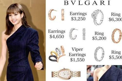 Netizen phát hiện Lisa đã từng đeo trang sức của BVLGARI trị giá 1,7 tỉ đồng từ năm ngoái