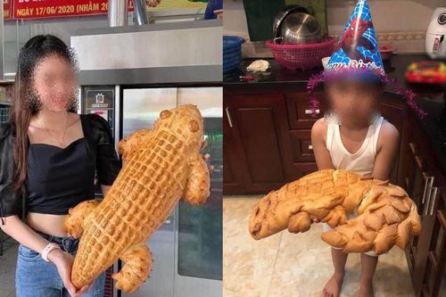 Cô gái đặt mua bánh mì cá sấu qua mạng, lúc nhận hàng không biết nên khóc hay nên cười