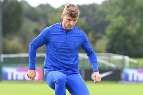 'Bom tấn' Timo Werner lần đầu xuất hiện ở sân tập Chelsea