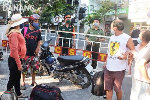 Huyện Hòa Vang (Đà Nẵng) thực hiện giãn cách xã hội